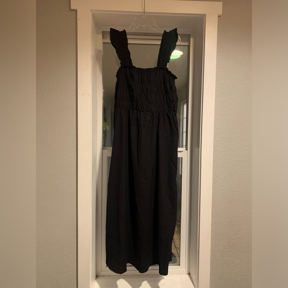 Old Navy Black Maxi Dress